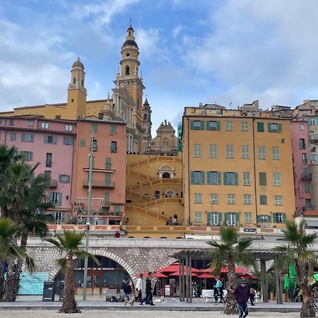 Studio Rue Pietonne Proche Plage Menton Exteriér fotografie