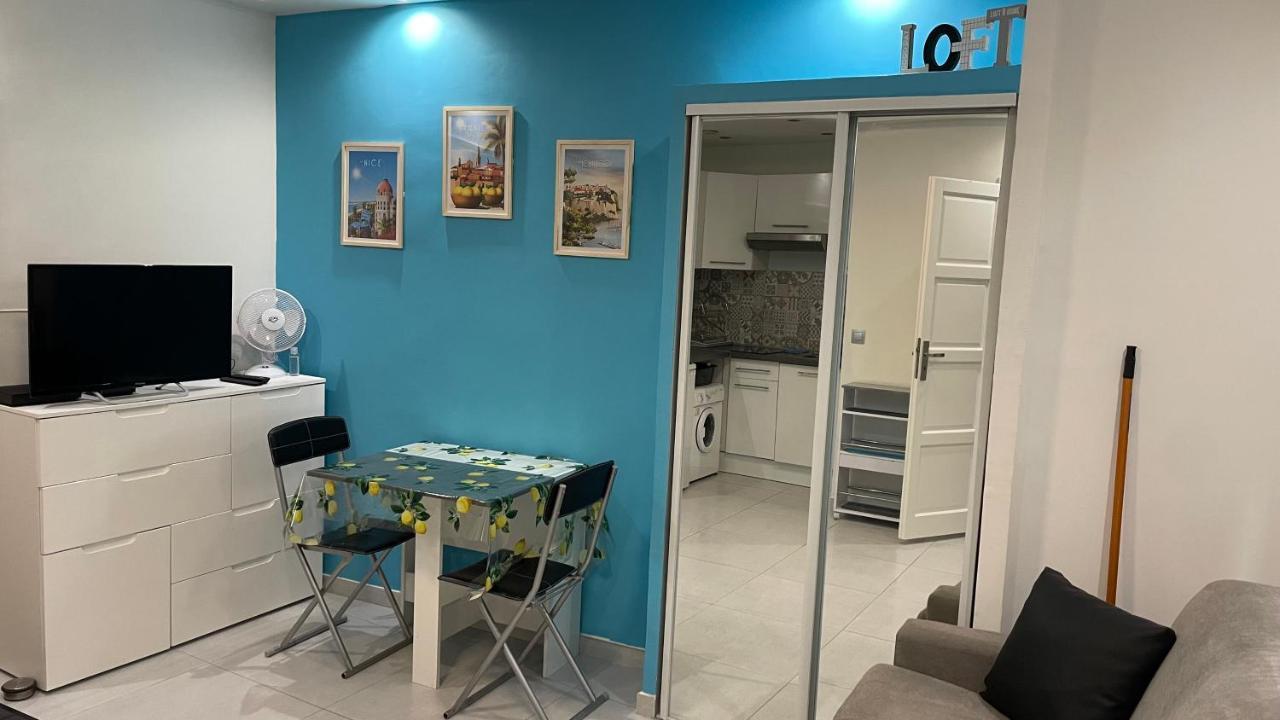 Studio Rue Pietonne Proche Plage Menton Exteriér fotografie