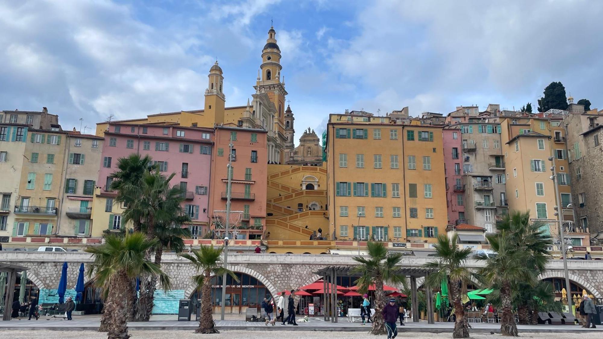 Studio Rue Pietonne Proche Plage Menton Exteriér fotografie