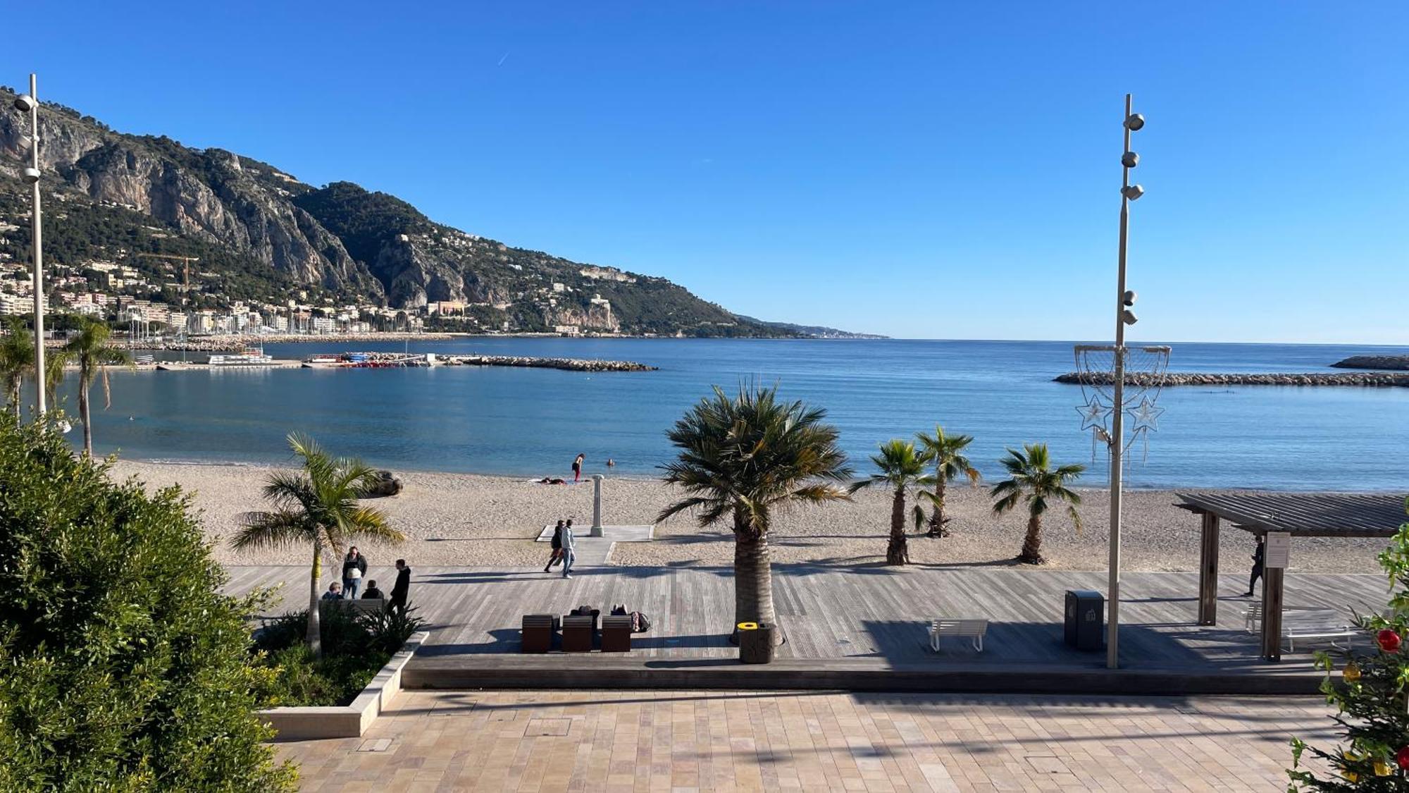 Studio Rue Pietonne Proche Plage Menton Exteriér fotografie